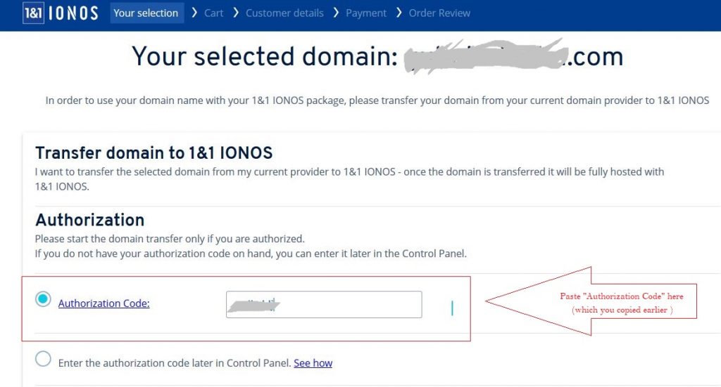 Step#7 | The Ultimate Guide to Transfer your Domain - itistan