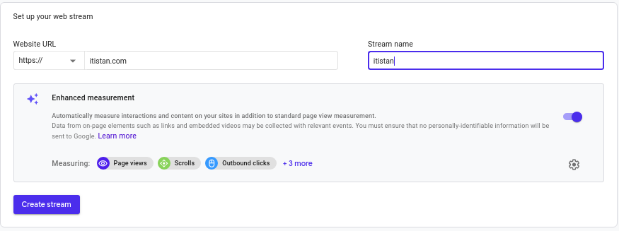 how to add site in google analytics - itistan tutorials on itistan.com